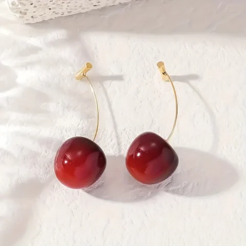 cherry-earrings