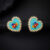 Multi-heart-shape-studds